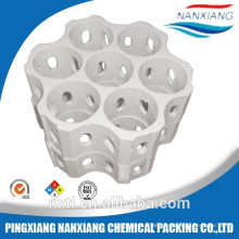 Light-ribbed Bar-crossed ceramic ring&Ceramic Combination Tower Packing rings
